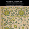 Samarkand Yashil - vinyl floor cloth 5"x5" swatch