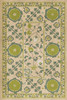 Samarkand Yashil - vinyl floor cloth sizes 20x30, 24x36