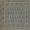 Kintala Albastru - vinyl floor cloth 48x48