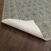 Kintala Albastru - vinyl floor cloth underside 