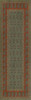 Kintala Nuri - vinyl floor cloth sizes 24x77, 30x96, 26x83, 36x115