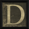 Letter D