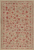 Williamsburg Antique Floral Return Home - vinyl floor cloth sizes 96x140, 120x175