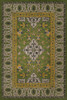 Williamsburg Star Ushak Earths Charms - vinyl floor cloth sizes 20x30, 24x36, 38x56