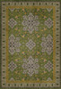 Williamsburg Star Ushak Earths Charms - vinyl floor cloth sizes 52x76, 70x102