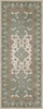 Williamsburg Star Ushak Fair Splendors - vinyl floor cloth sizes 30x75, 36x90