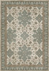 Williamsburg Star Ushak Fair Splendors - vinyl floor cloth sizes 52x76, 70x102