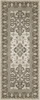 Williamsburg Star Ushak Majesty Shining - vinyl floor cloth sizes 30x75, 36x90