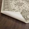 Williamsburg Star Ushak Majesty Shining - vinyl floor cloth underside