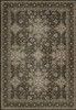Williamsburg Star Ushak Ray of the Night - vinyl floor cloth sizes 52x76, 70x102