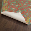 Williamsburg Lotto Ushak Any Lifetime - vinyl floor cloth underside