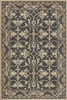 Williamsburg Lotto Ushak All Through Eternity - vinyl floor cloth sizes 20x30, 24x36, 30x44, 38x56