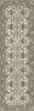 Williamsburg Lotto Ushak If You Show Patience - vinyl floor cloth sizes 24x77, 30x96, 36x115