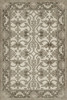 Williamsburg Lotto Ushak If You Show Patience - vinyl floor cloth sizes 20x30, 24x36, 30x44, 38x56
