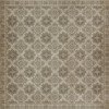 Williamsburg Antiquary Holograph - vinyl floor cloth sizes 96x96, 120x120