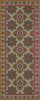 Williamsburg Antiquary Manuscript - vinyl floor cloth sizes 30x75, 36x90