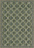 Williamsburg Antiquary Fly Leaf - vinyl floor cloth size 84x120