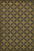 Classic Pattern 54 Cosmic Ray - vinyl floor cloth sizes 20x30, 24x36, 30x44, 38x56