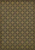 Classic Pattern 54 Cosmic Ray - vinyl floor cloth size 84x120