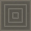 Classic Pattern 85 Such a Cozy Room - square vinyl floor cloth size 120x120
