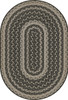 Pattern 85 Such a Cozy Room oval - vinyl floor cloth sizes 30x44, 38x56