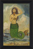 mermaid with green tail 