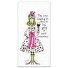 dolly mama this wine tastes tea towel 