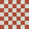 Classic Pattern 7 Checked Out (lightly distressed) - vinyl floor cloth sizes 36x36, 48x48