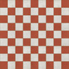 Classic Pattern 7 Checked Out (lightly distressed) - vinyl floor cloth sizes 60x60, 72x72