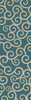 Pattern 4 Tsunami lightly distressed vinyl floor cloth sizes 26x83, 36x115