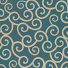 Classic Pattern 4 Tsunami lightly distressed vinyl floor cloth sizes 36x36, 48x48