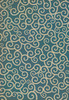 Classic Pattern 4 Tsunami lightly distressed vinyl floor cloth sizes 96x140, 120x175