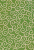 Classic Pattern 4 Sea of Green lightly distressed vinyl floor cloth sizes 52x76, 70x102