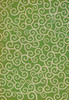 Pattern 4 Sea of Green lightly distressed vinyl floor cloth sizes  96x140, 120x175