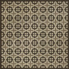 Classic Pattern 3 Oz lightly distressed vinyl floor cloth sizes 96x96, 120x120