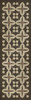 Classic Pattern 3 Oz lightly distressed vinyl floor cloth sizes 24x77, 30x96, 26x83, 36x115