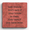Best Friends drink coaster
