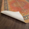Agra Mughal - vinyl floor cloth underside 