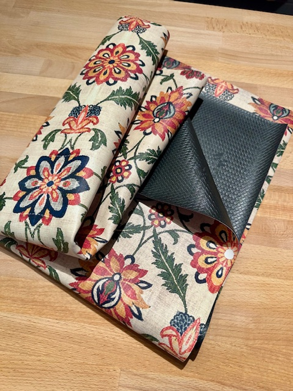 It's so flexible you can fold it. 