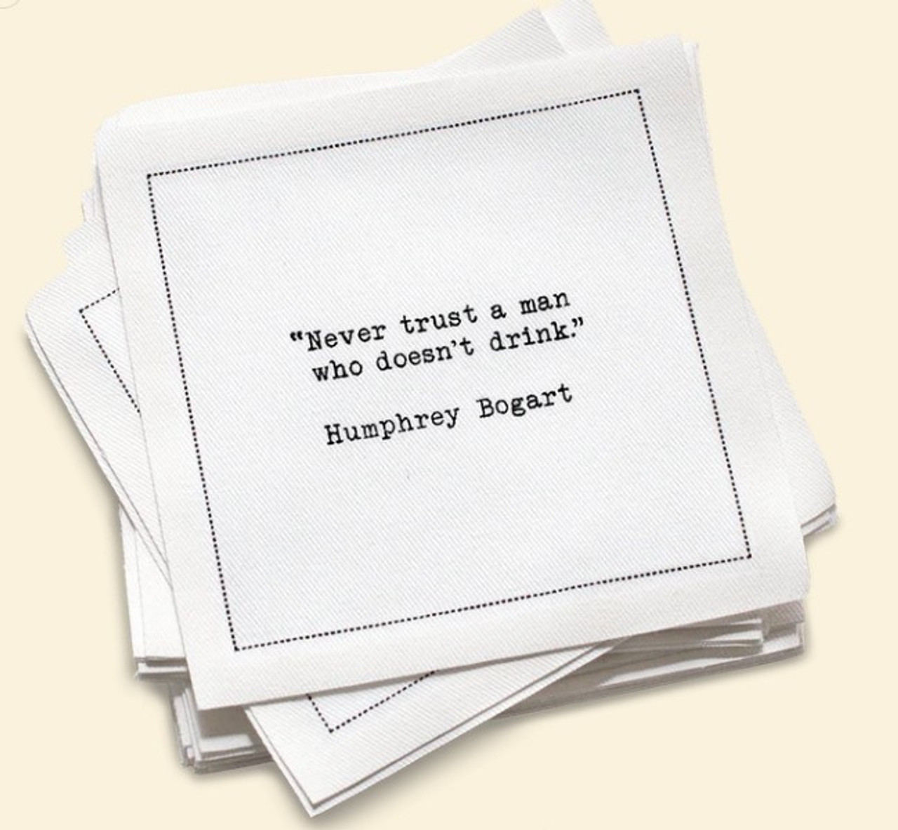 Drinking Quotes Cocktail Napkins pack of 50