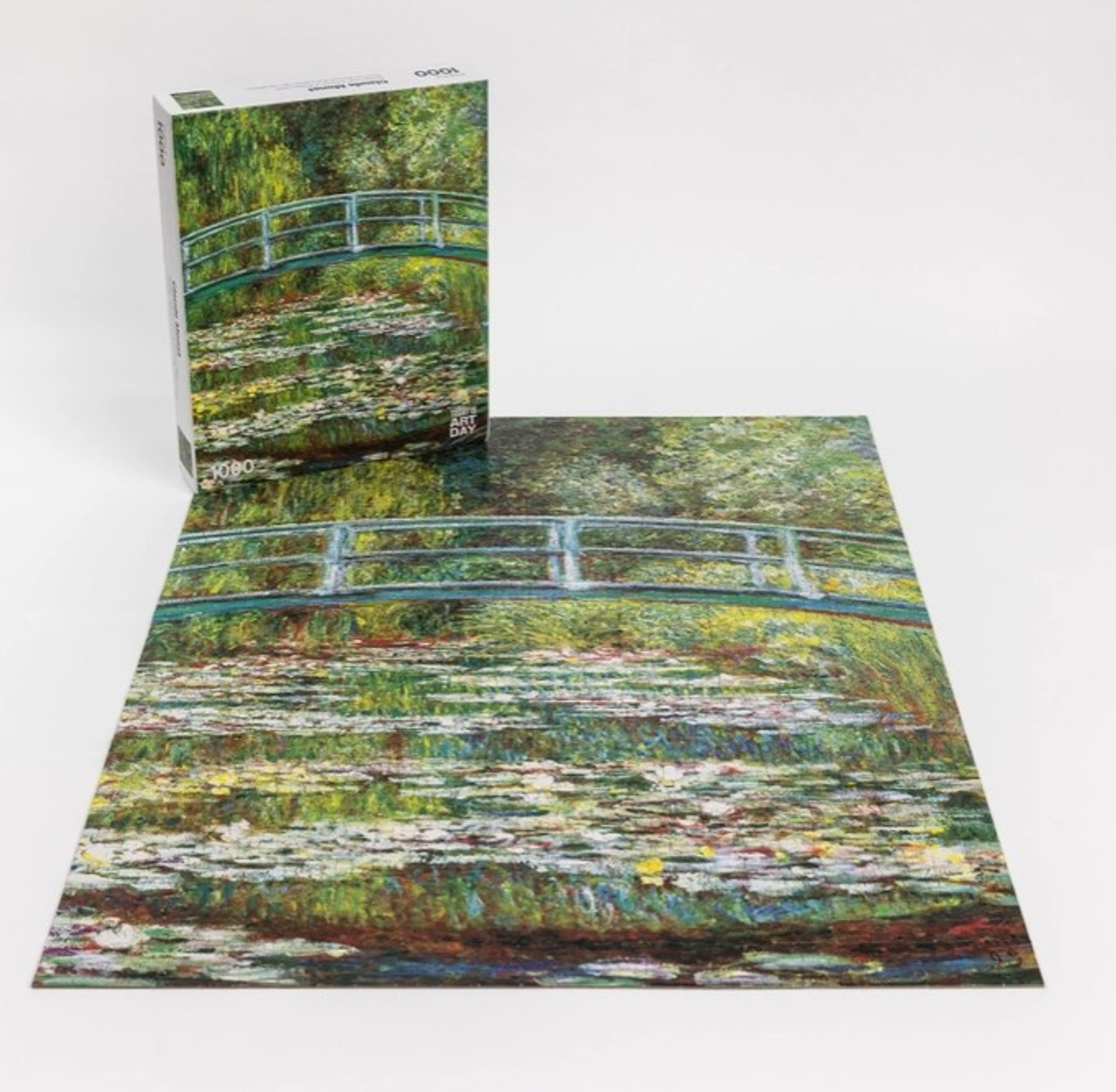 Bridge Over a Pond of Water Lilies - Monet
