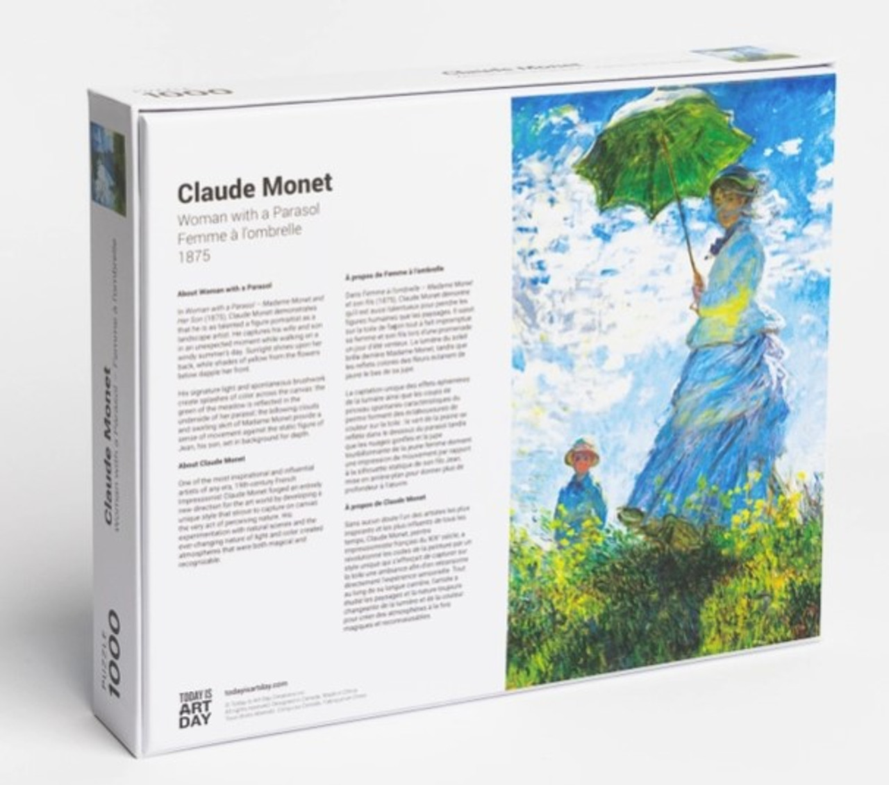 Woman with Parasol - Monet