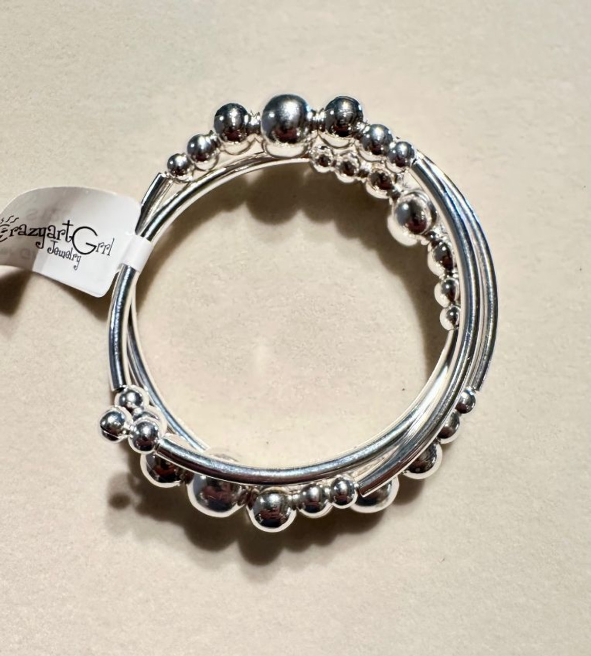 Samovar - Silver Rounds Bracelet
