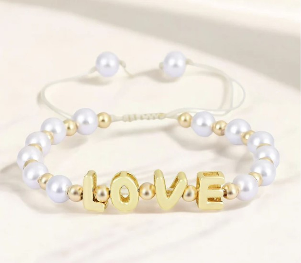 Pearl Radiance LOVE  bracelet Pearl Radiance LOVE  bracelet