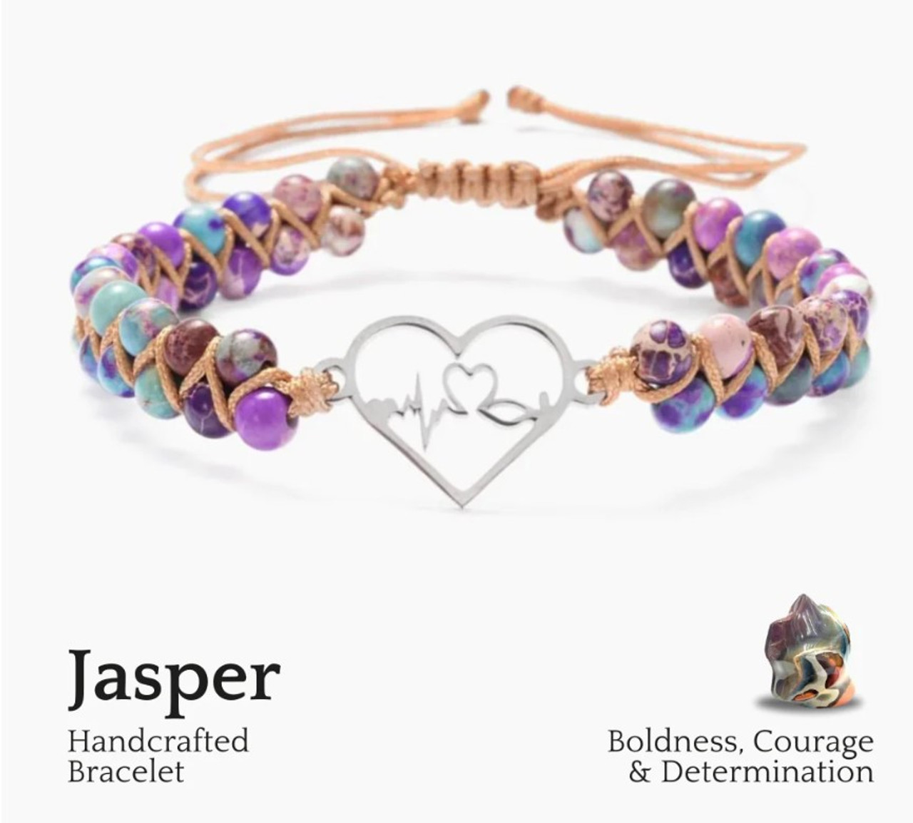 Heartbeat Charm Healing bracelet Heartbeat Charm Healing bracelet