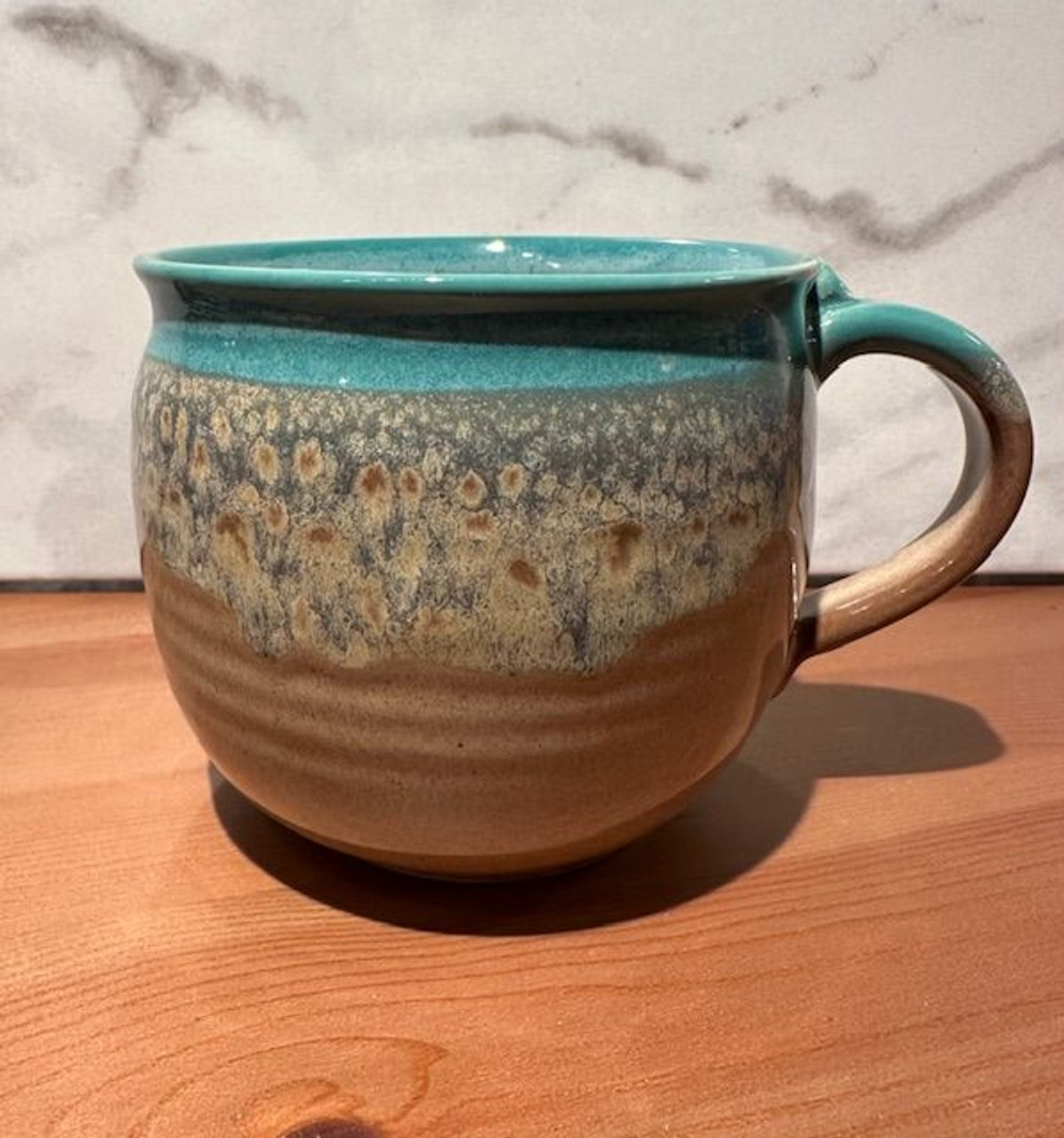 latte mug island oasis clay in motion