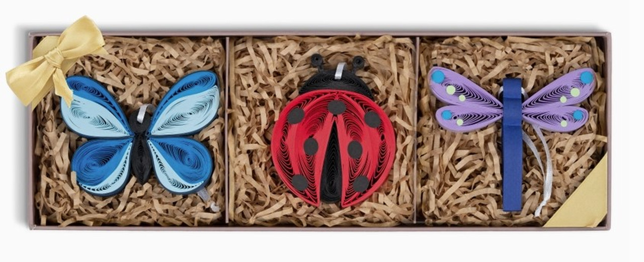 quilled insect ornaments paper 