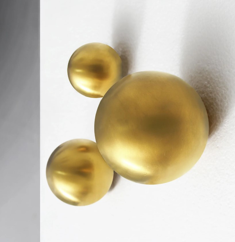 gold matte orbs by gold leaf design group