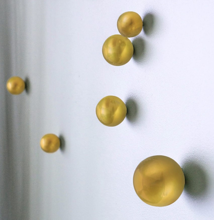 Orb, Gold Matte set of 10