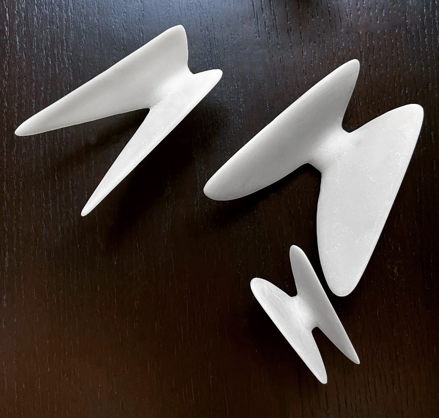 Wall Play Wings #2 Off-White set of 10